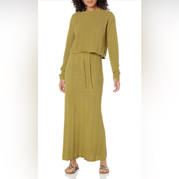 The Drop Women's Makayla Crochet Drop-Shoulder Cropped Pullover Top - Picture 4 of 8